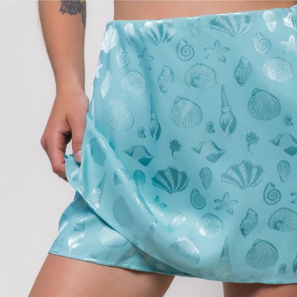 Show Me Your Mumu Seashell Print All Night Skort - Picture 2 of 7